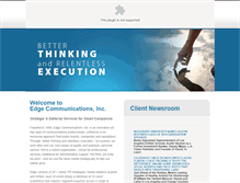 Tablet Screenshot of edgepress.com